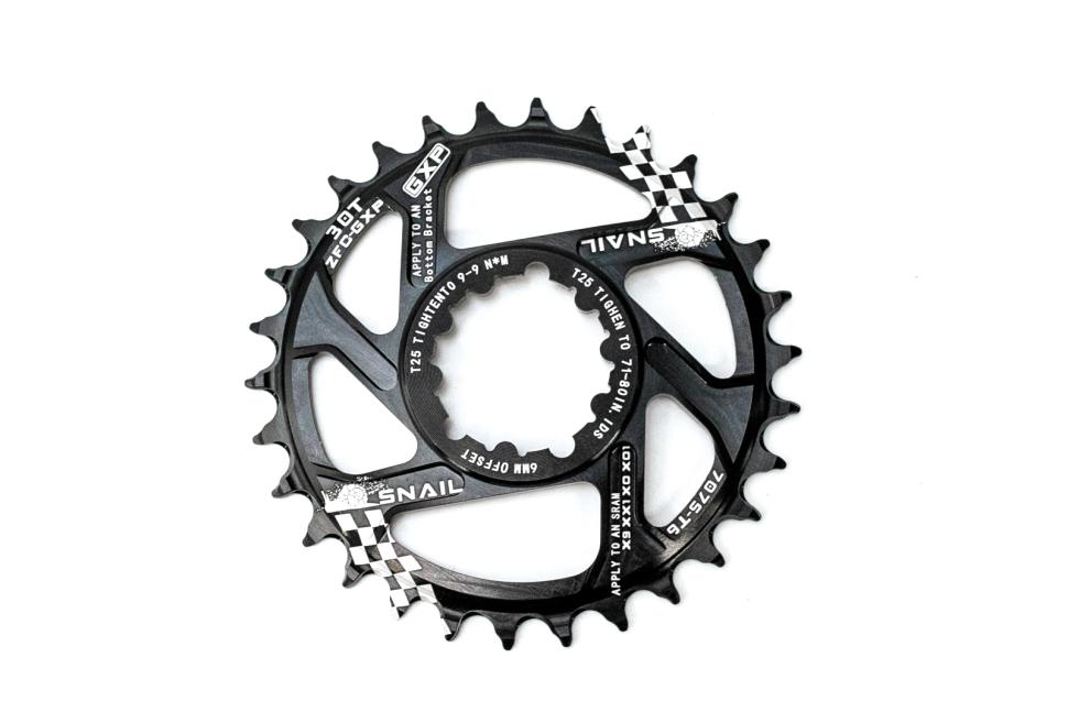 Звезда-неспадайка к шатуну NW AL 32T GXP (SRAM) offset 6mm SNAIL (черн.) Звезда-неспадайка к шатуну NW AL 32T GXP (SRAM) offset 6mm SNAIL (черн.)