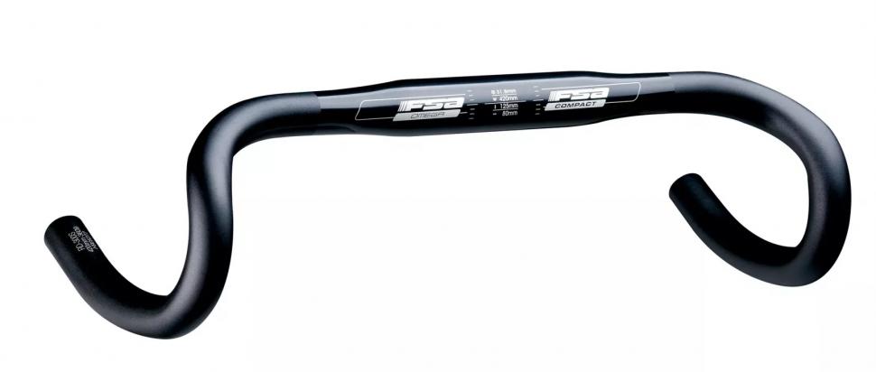 Руль FSA OMEGA COMPACT 400mm, Ø31,8мм, 118мм drop, 74мм reach, черный