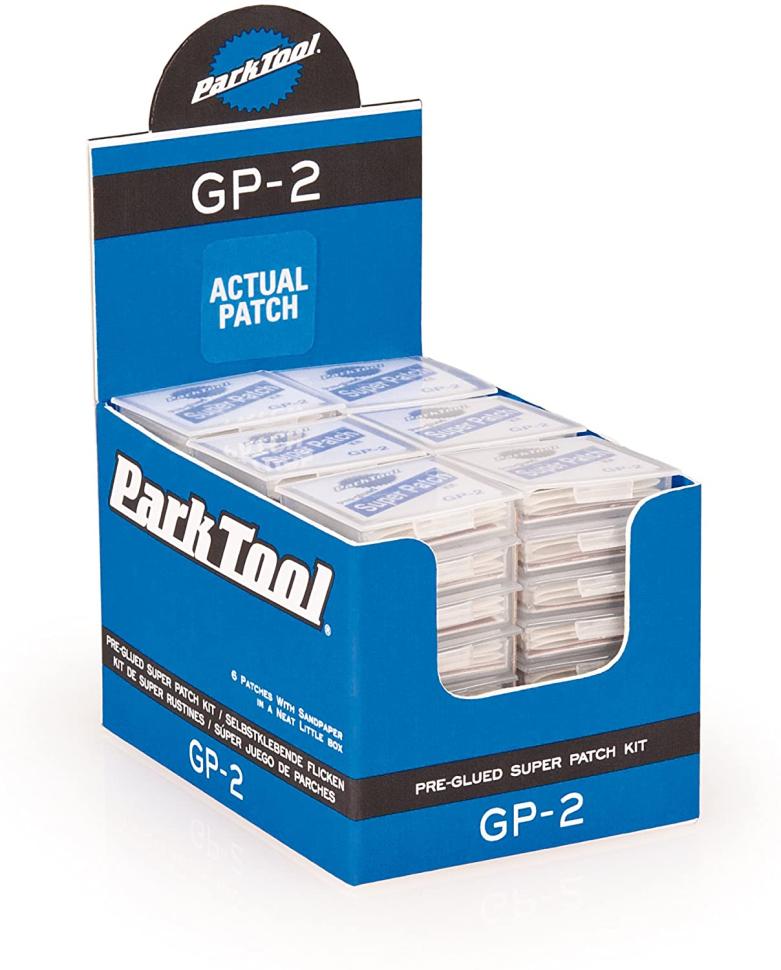 Латки Park Tool GP-2 самоклеящиеся для камер, в боксе 48 комплектов...