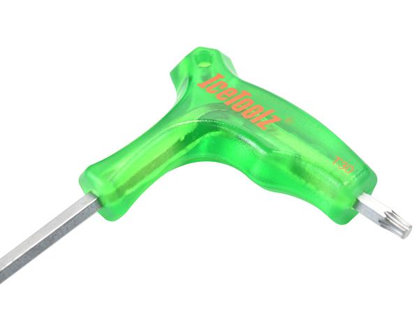 Ключ Ice Toolz 7T30 двухсторонний T-30, зеленый