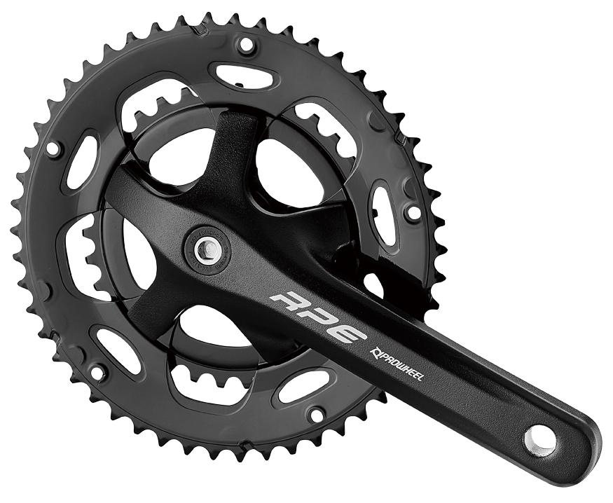 Комплект шатунов PROWHEEL RPE-421, (8S / 7S), 175mm, 50T/34T black