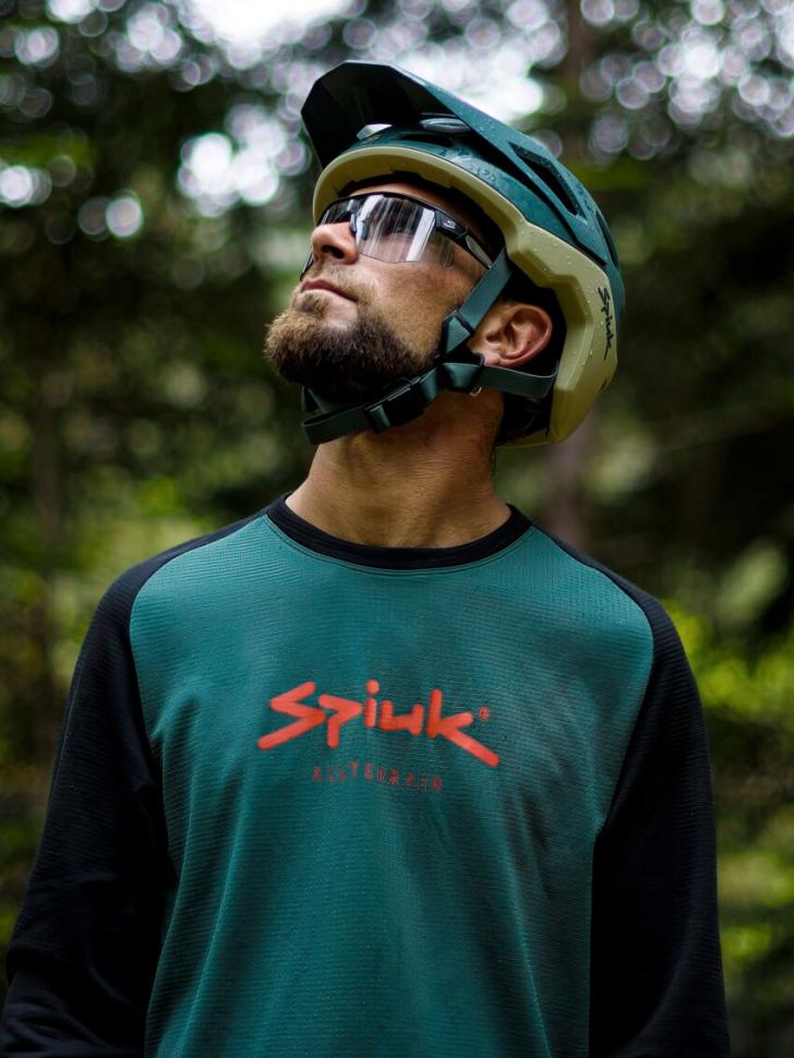 Джерси MTB Spiuk All Terrain дл рукав мужское зеленое M