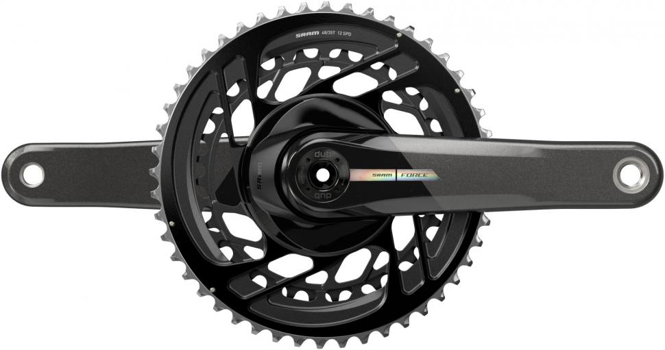 Комплект шатунов Sram FORCE D2 DUB, 172.5мм 46/33Т, черные (OEM)