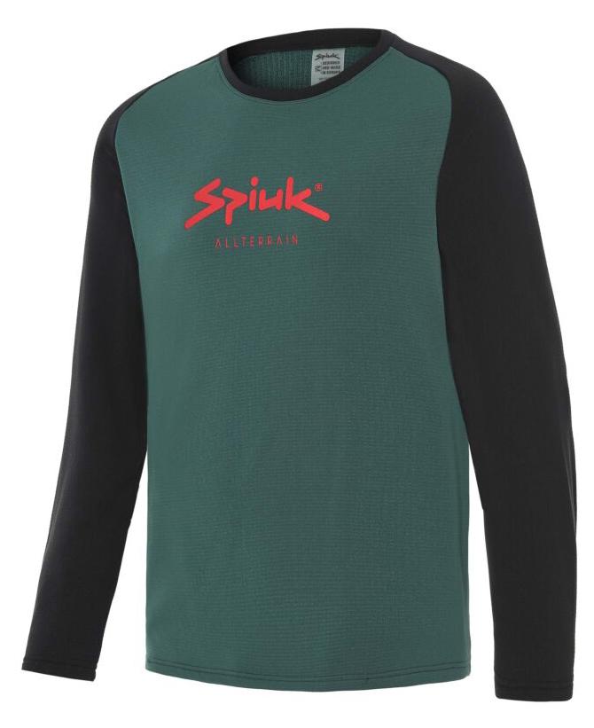 Джерси MTB Spiuk All Terrain дл рукав мужское зеленое L