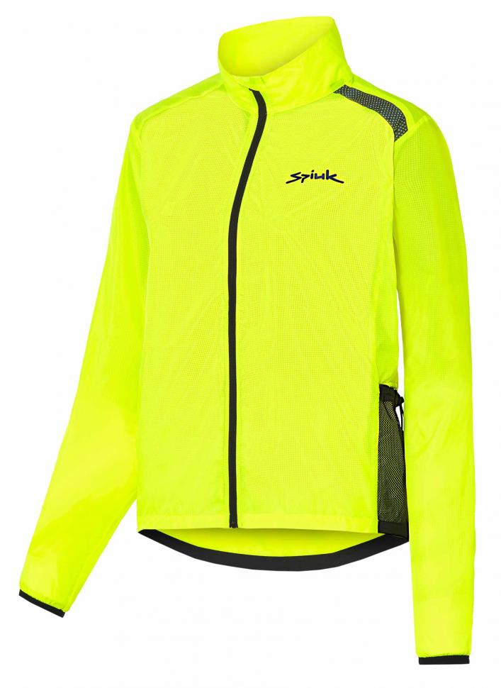 Ветровка Spiuk Anatomic Windproof унисекс желтая L