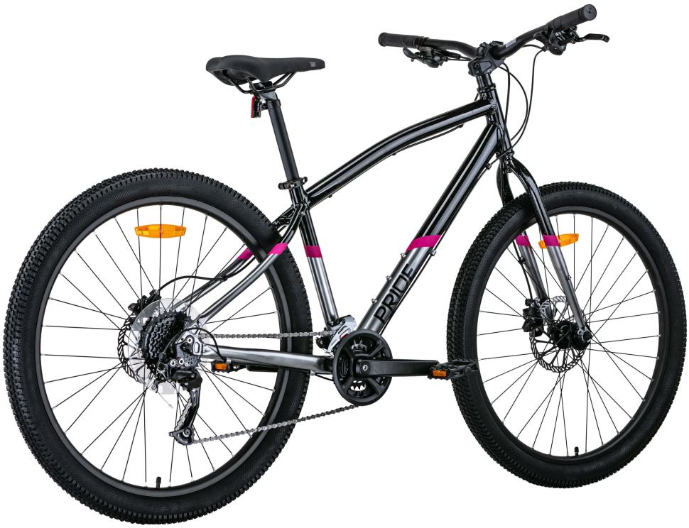 Велосипед 27,5" Pride ROCKSTEADY AL 7.2 рама - L 2023 черный