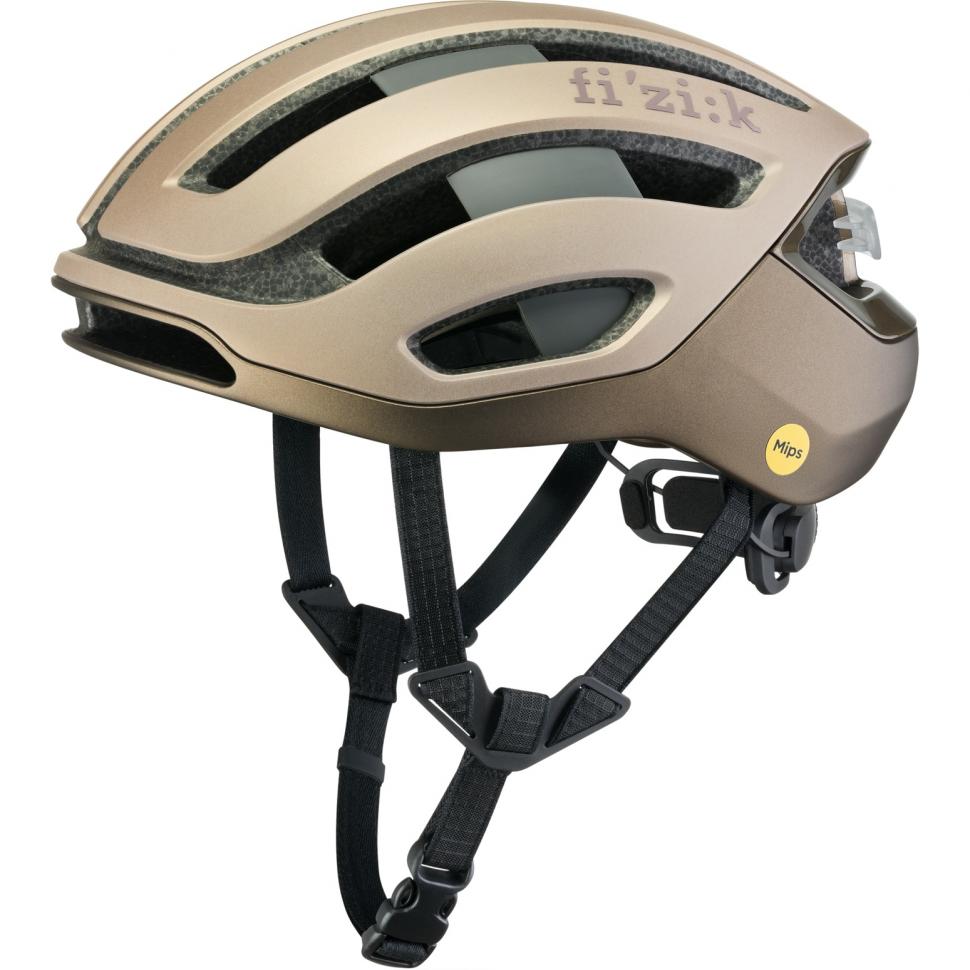 Шлем Fizik Kudo MiPS с мигалкой бронзовый размер S (52-56 см)