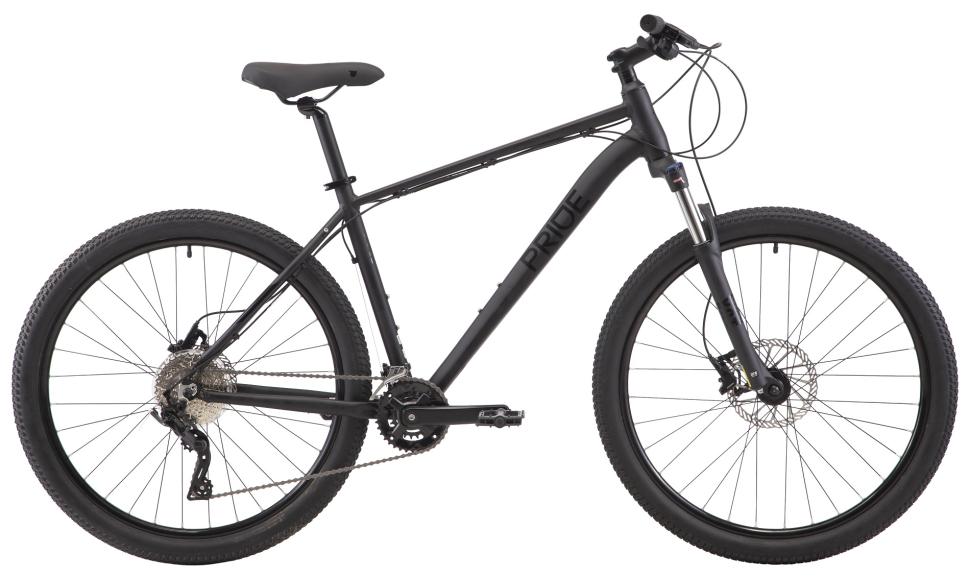 Велосипед 27,5" Pride MARVEL 7.3 рама - L 2023 черный (тормоза...