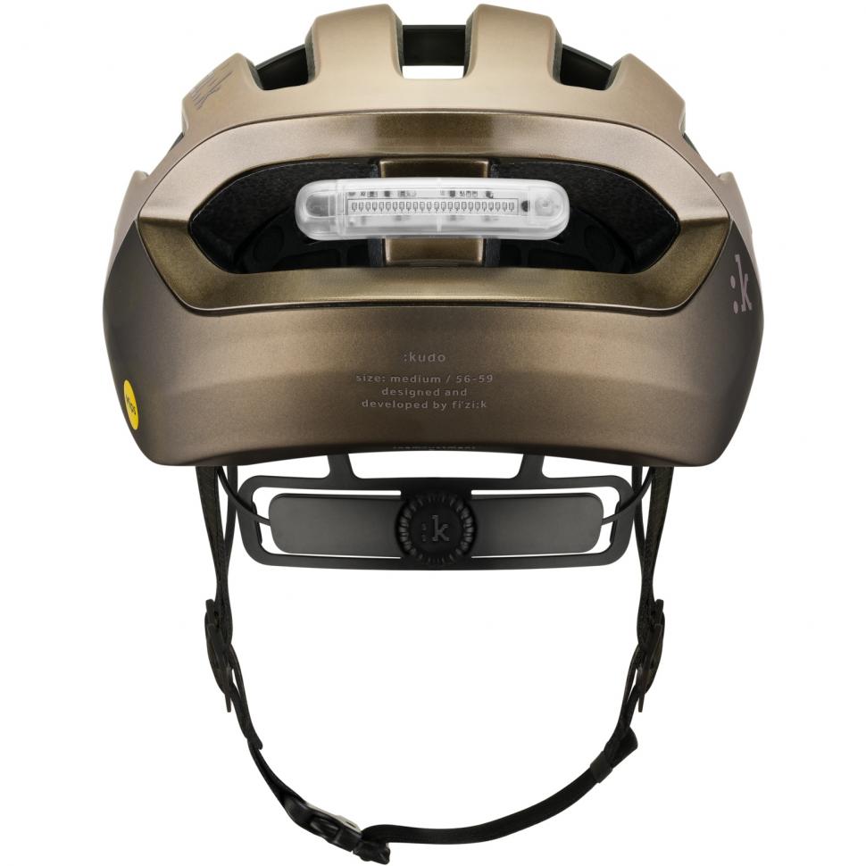 Шлем Fizik Kudo MiPS с мигалкой бронзовый размер L (59-61 см)