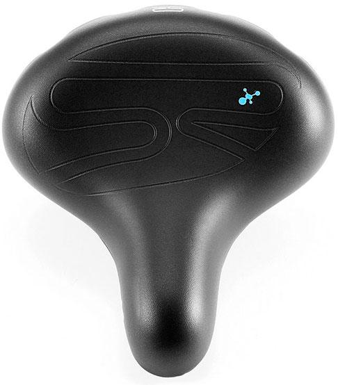 Седло Selle Royal DRIFTER DRIFTER SMALL STRENGTEX, Royalgel, обивка Strengtex, 251х221мм, 995г, хромированные рейлы и пружины, unisex, чёрное 