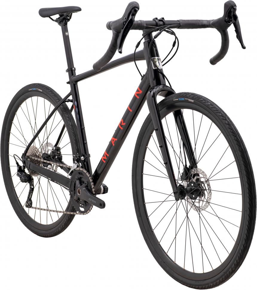 Велосипед 28" Marin Gestalt 2 рама - 52см 2024 Gloss Black/Red