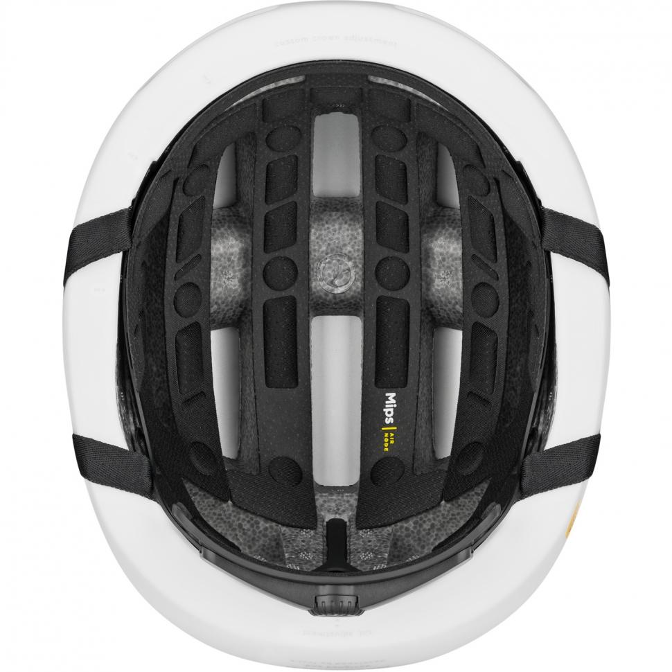 Шлем Fizik Kudo Aero MiPS с мигалкой белый размер М (56-59 см)