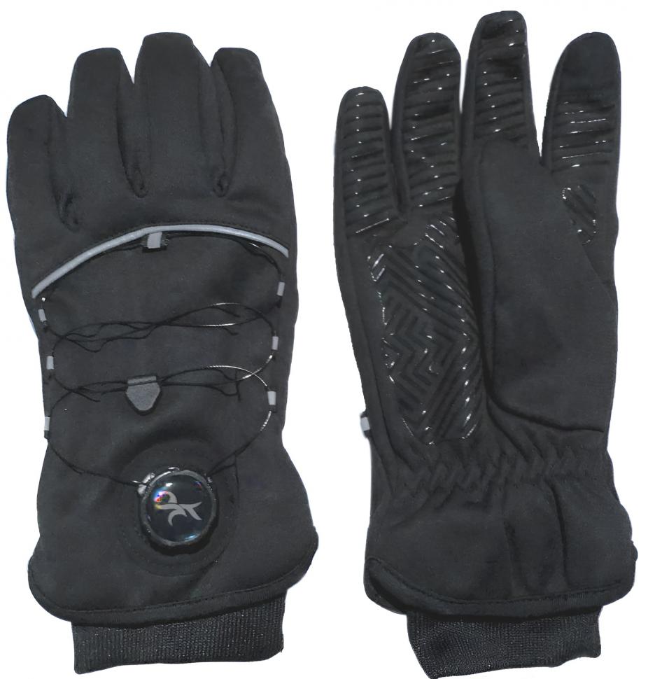 Перчатки Green Cycle Blizz с закрытыми пальцами XXL черные