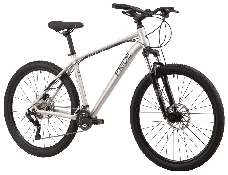 Велосипед 27,5" Pride MARVEL 7.3 рама - M 2023 серый (тормоза SRAM, задний переключатель и манетка - MICROSHIFT)