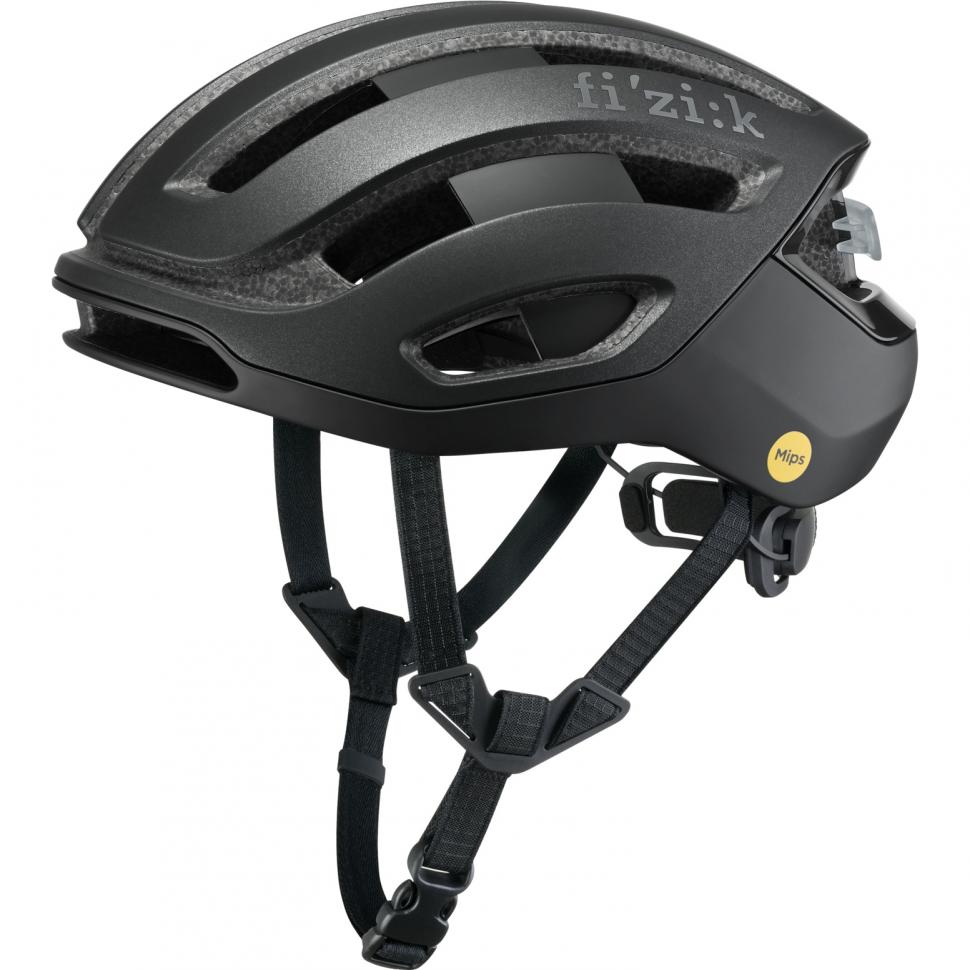 Шлем Fizik Kudo MiPS с мигалкой черный размер S (52-56 см)