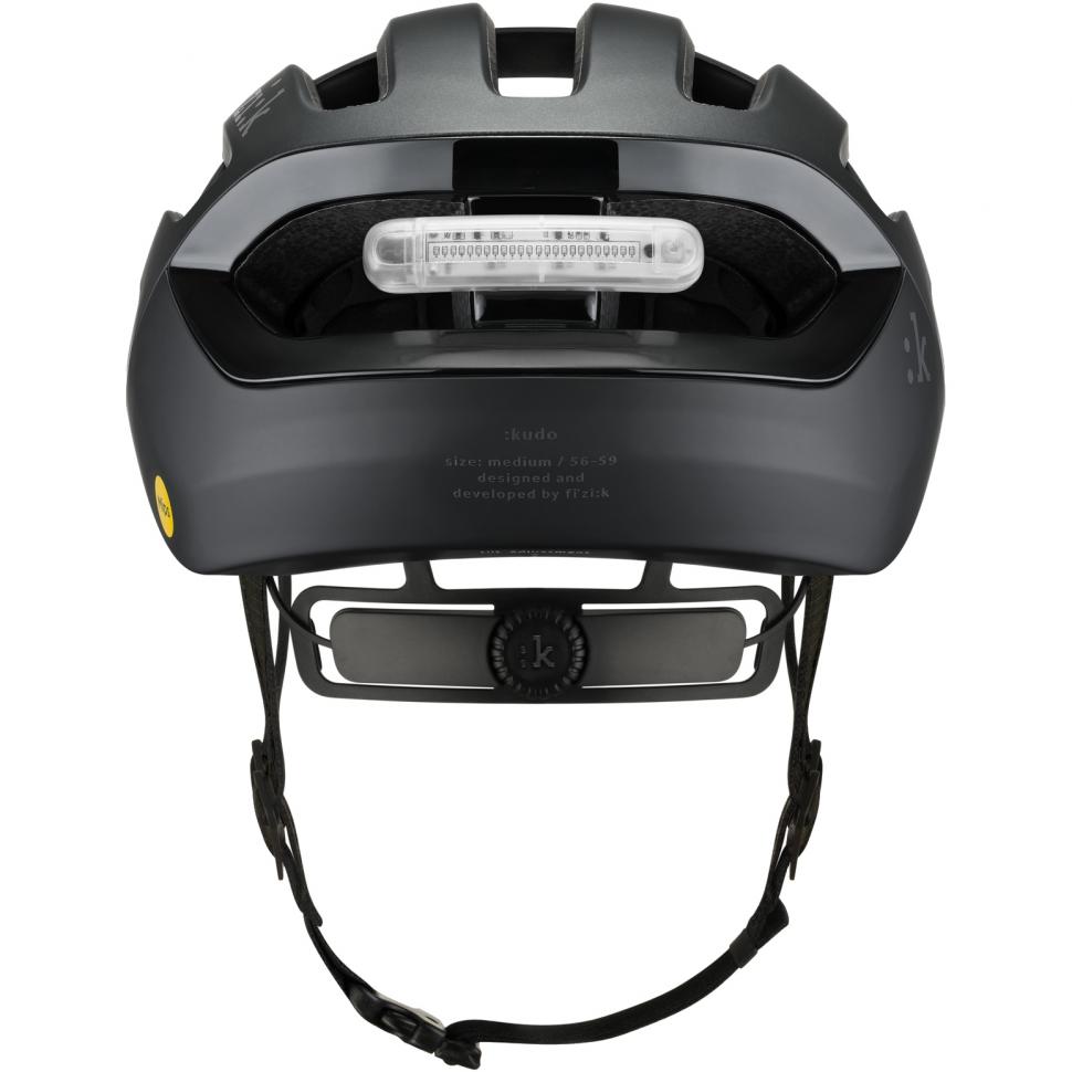 Шлем Fizik Kudo MiPS с мигалкой черный размер S (52-56 см)