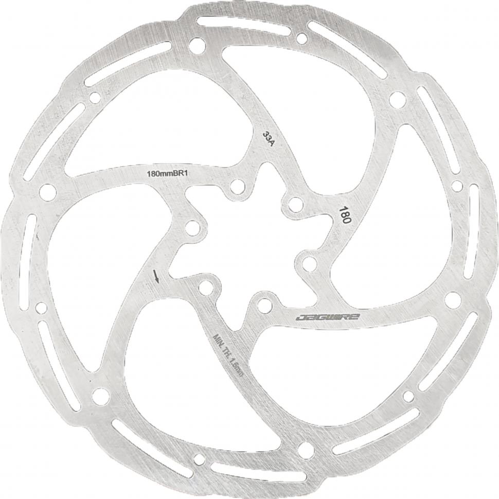 Ротор JAGWIRE DCR100 Basics BR1 Disc Brake Rotor - 6-bolt - 180mm