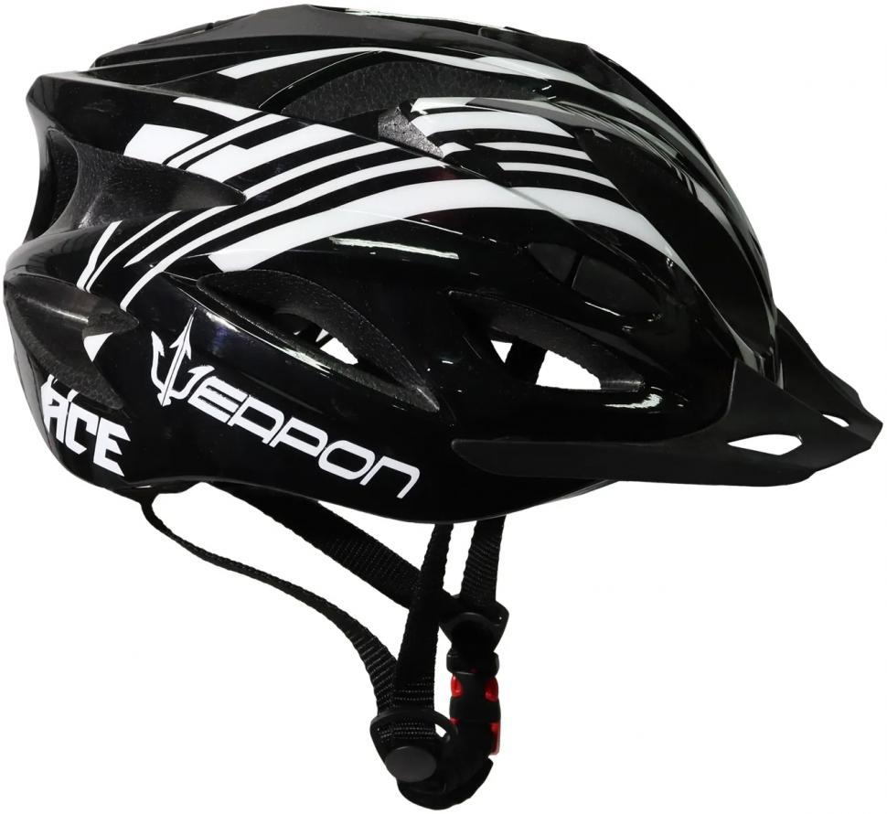 Шлем Weapon Ace размер 58-61см черно-белый