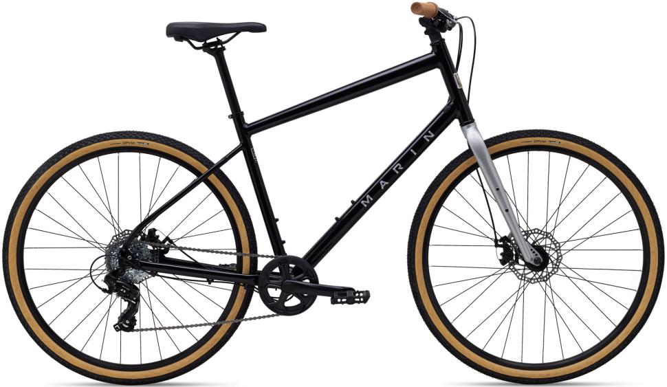 Велосипед 28" Marin KENTFIELD 1 рама - M 2024 Gloss Black/Chrome