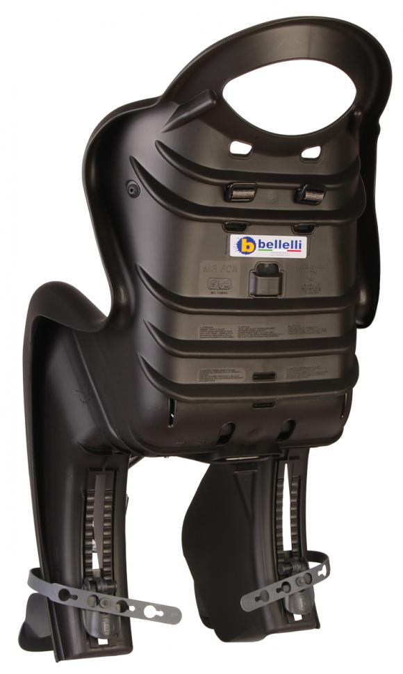 Сиденье задн. Bellelli Mr Fox Standart B-fix до 22кг, черное Сиденье задн. Bellelli Mr Fox Standart B-fix до 22кг, черное