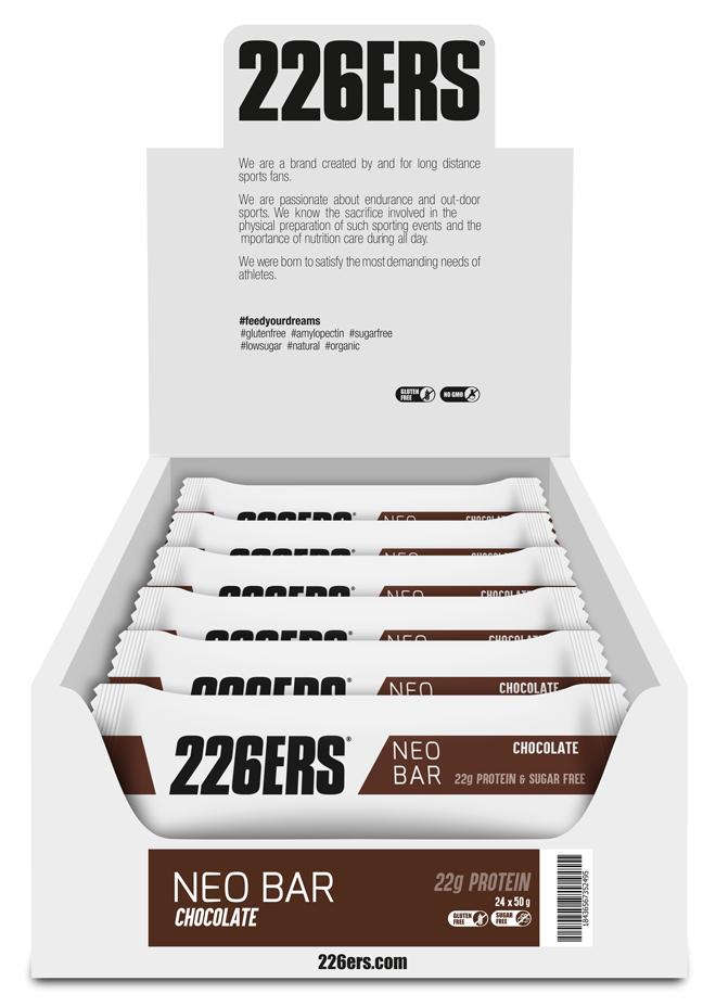 Батончик 226ERS Neo Protein темный шоколад 50г 24шт/уп 1200г