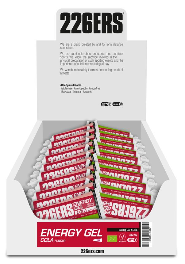 Гель 226ERS Energy 100мг кофеина кола 25г тюбик 40шт/уп 1000г