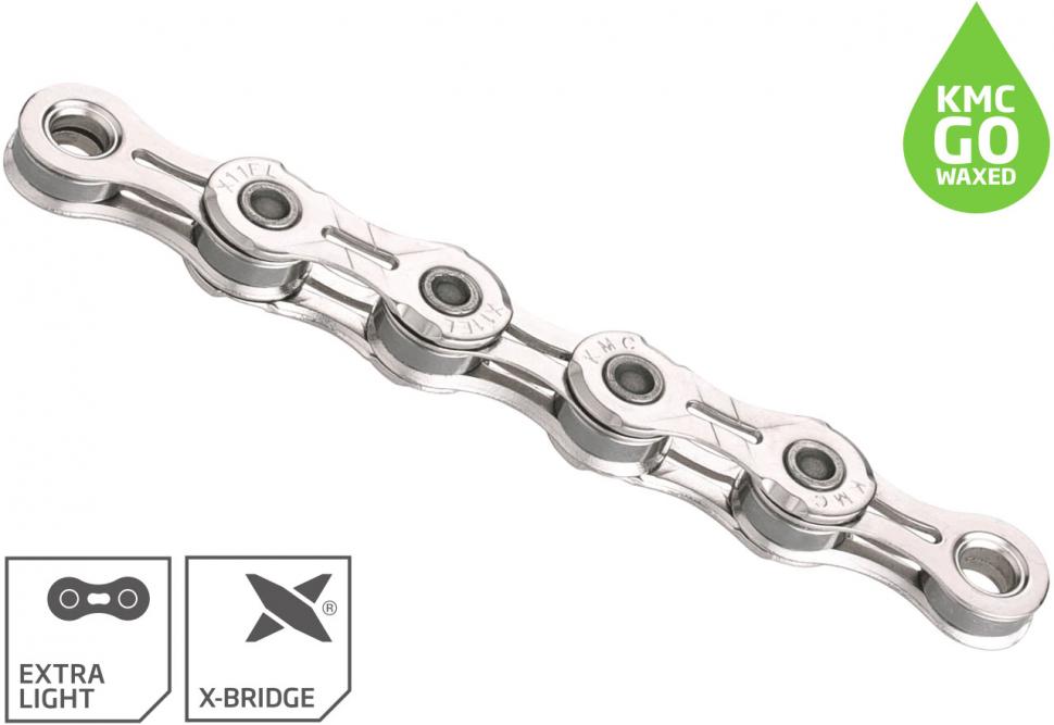 Цепь 118 зв. 1/2"x11/128 KMC X11EL NPNP Waxed Chain,...