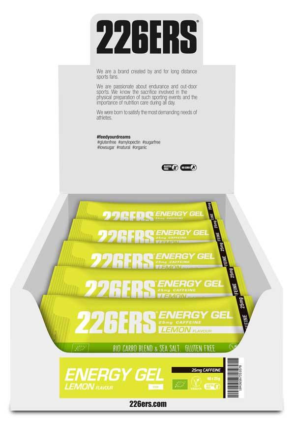 Гель 226ERS Energy 25мг кофеина лимон 25г стик 40шт/уп 1000г