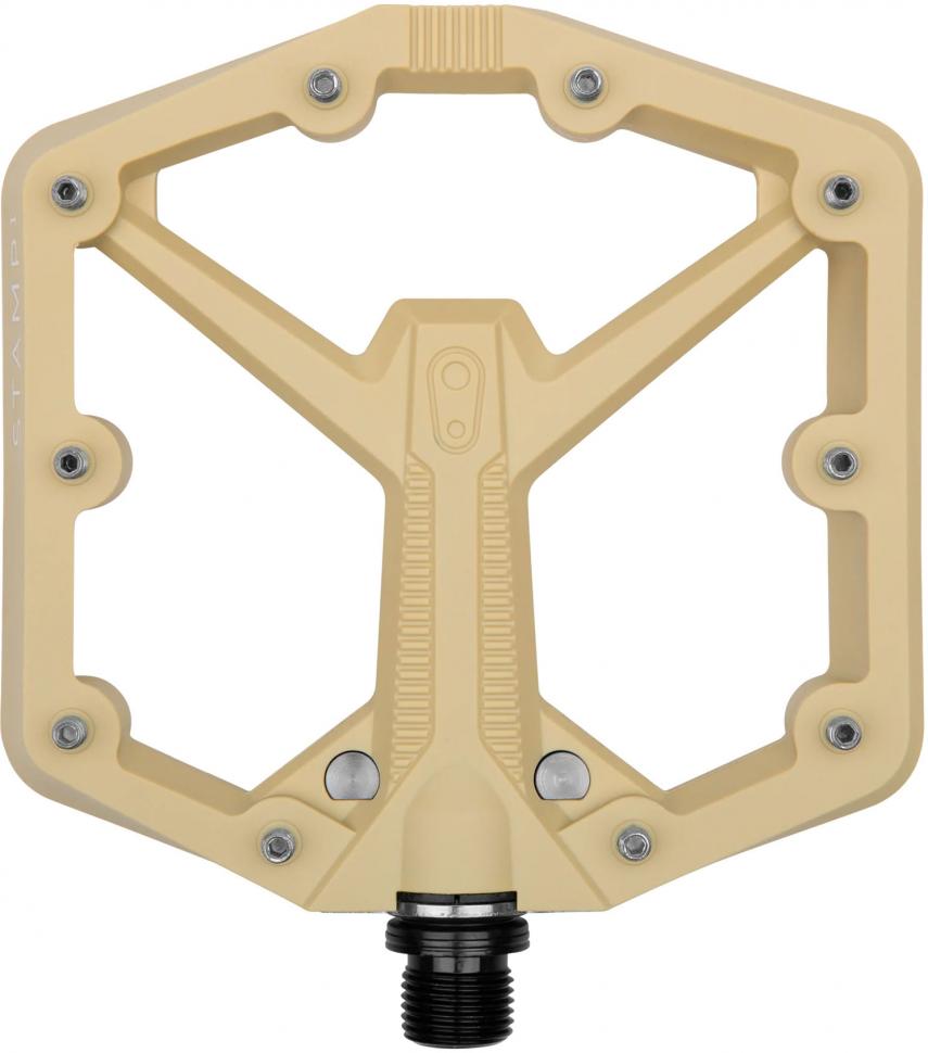 Педали Crankbrothers STAMP 1 (GEN. 2), размер L (43-49 eu), бежевые