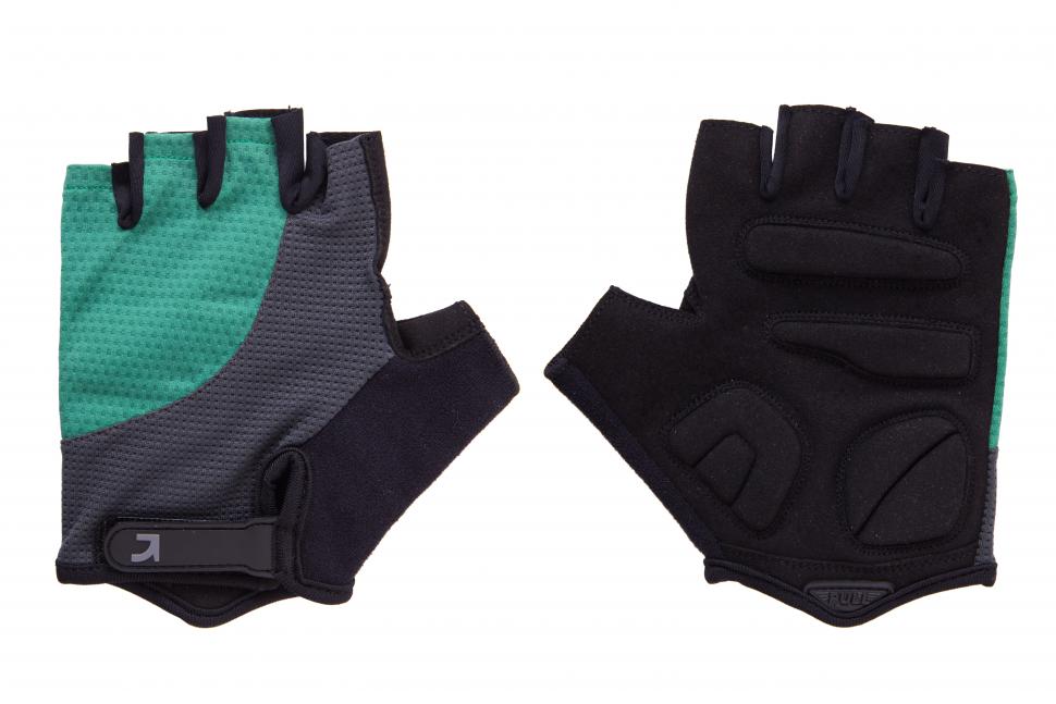 Перчатки Green Cycle Pillow 2 без пальцев XL черный/серый/зеленый