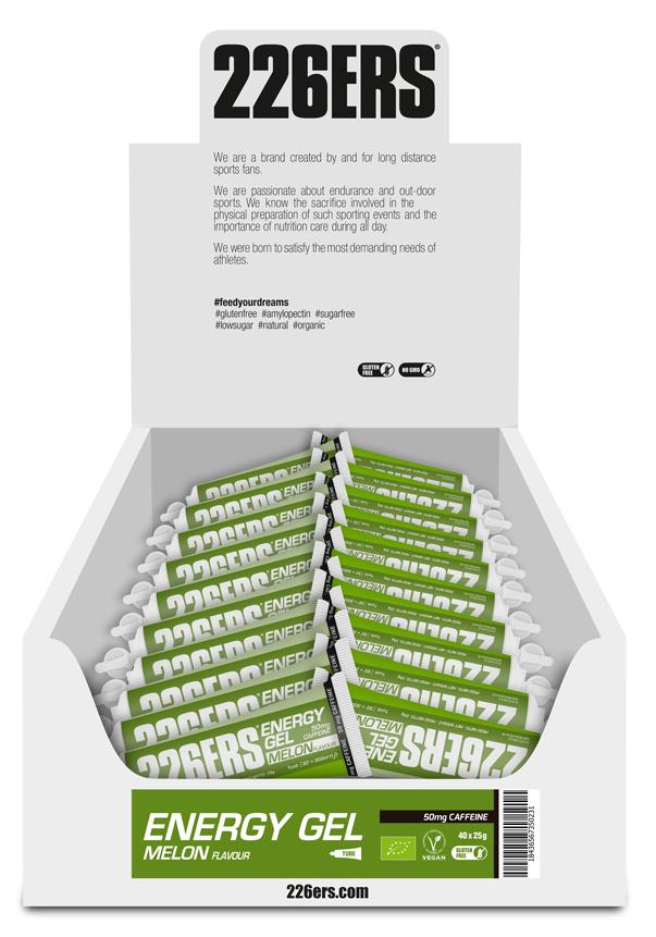 Гель 226ERS Energy 50мг кофеина диня 25г тюбик 40шт/уп 1000г