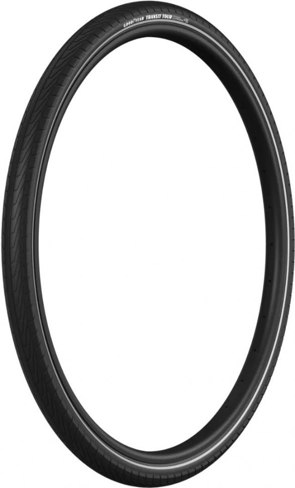 Покрышка 27.5x2.40 (61-584) GoodYear Transit Tour S3:Protection, Wire, Black + reflective strips, 60tpi Покрышка 27.5x2.40 (61-584) GoodYear Transit Tour S3:Protection, Wire, Black + reflective strips, 60tpi