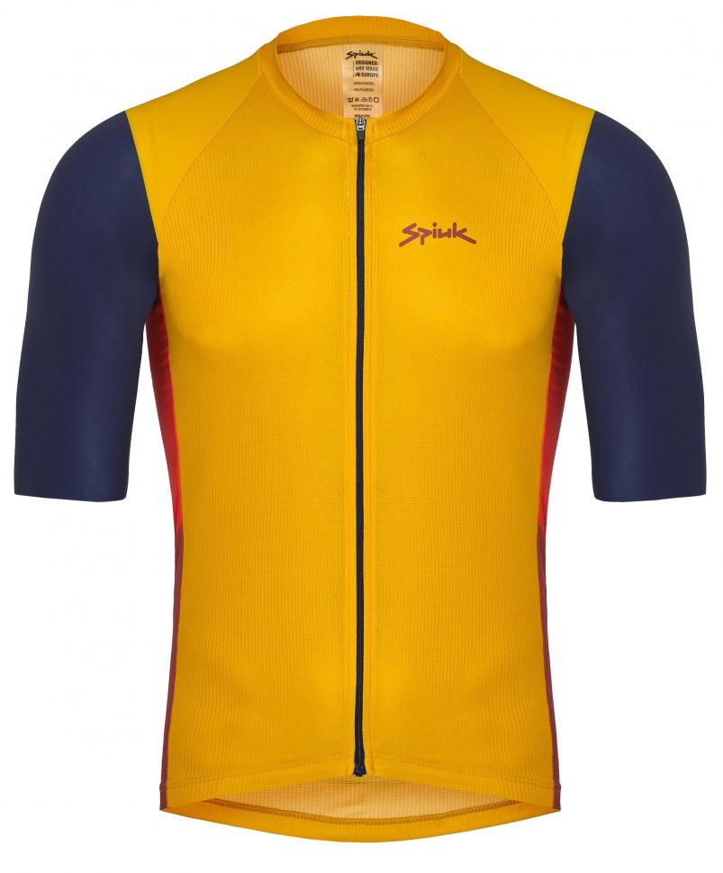Джерси Spiuk Searchers кор рукав мужское желтое XXL