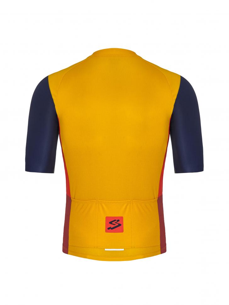 Джерси Spiuk Searchers кор рукав мужское желтое XXL
