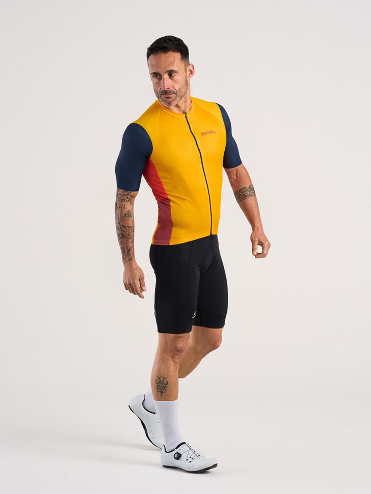 Джерси Spiuk Searchers кор рукав мужское желтое XXL