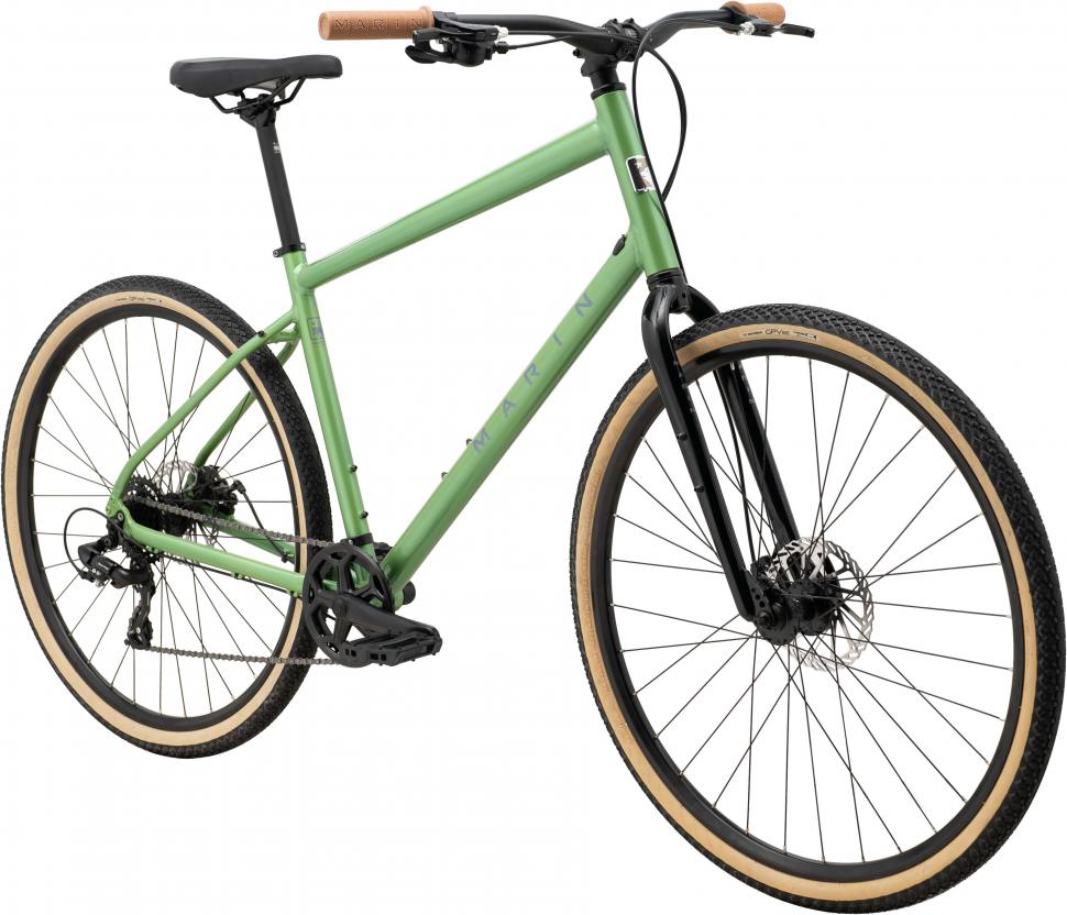 Велосипед 28" Marin Kentfield 1 рама - M 2024 Gloss Green/Black/Gray