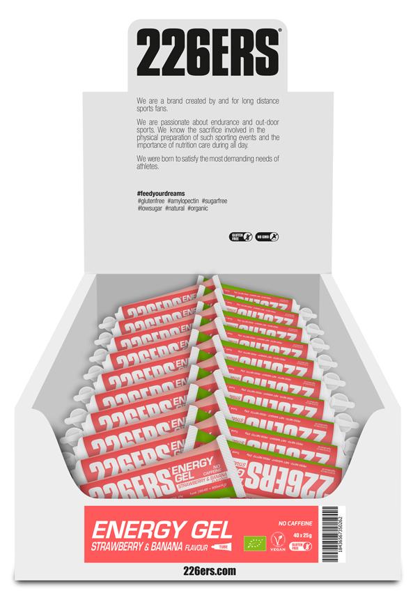 Гель 226ERS Energy клубника/банан 25г тюбик 40шт/уп 1000г