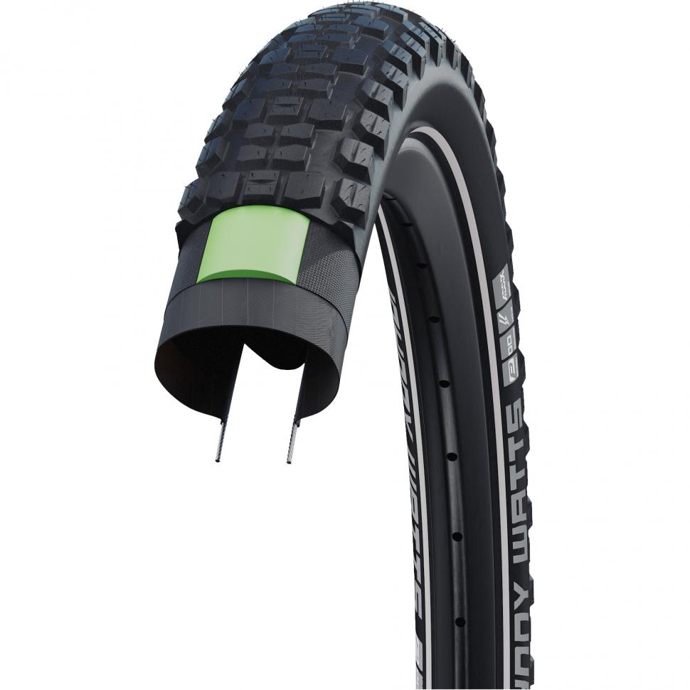 Покрышка 29x2.35 (60-622) Schwalbe JOHNNY WATTS Perf, DD, GreenGuard B/B-SK+RT HS604 ADDIX 67EPI B