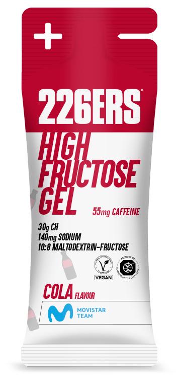 Гель 226ERS High Fructose XS 30г углеводов 55мг кофеина кола 44г