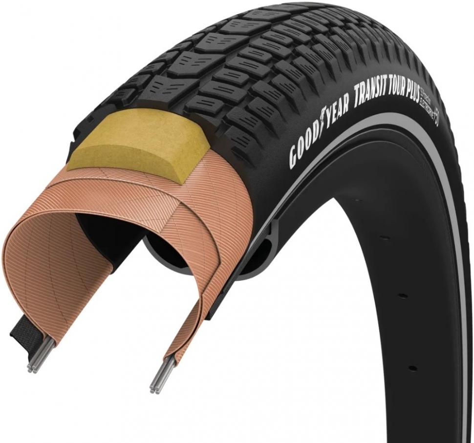 Покрышка 700x40 (40-622) GoodYear Transit Tour Plus S5:Protection,...