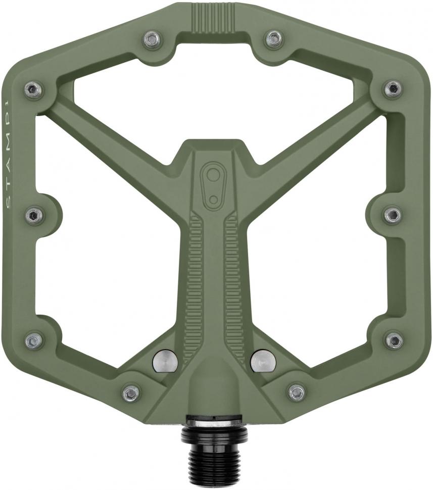 Педали Crankbrothers STAMP 1 (GEN. 2), размер S (37-43 eu), зелёные