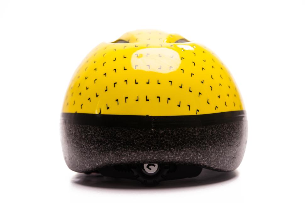 Шлем детский Green Cycle FLASH размер 50-54см желто-черный лак