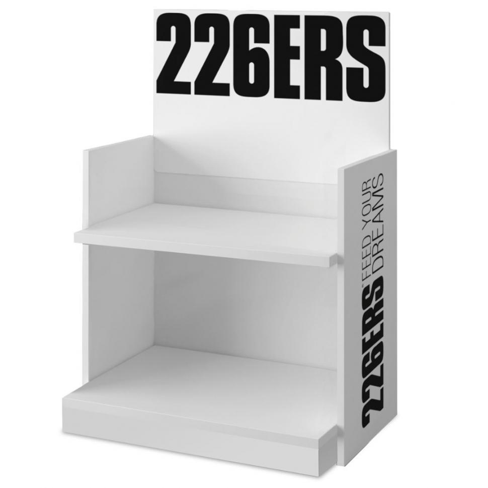 Стенд 226ERS на 2 полки белый