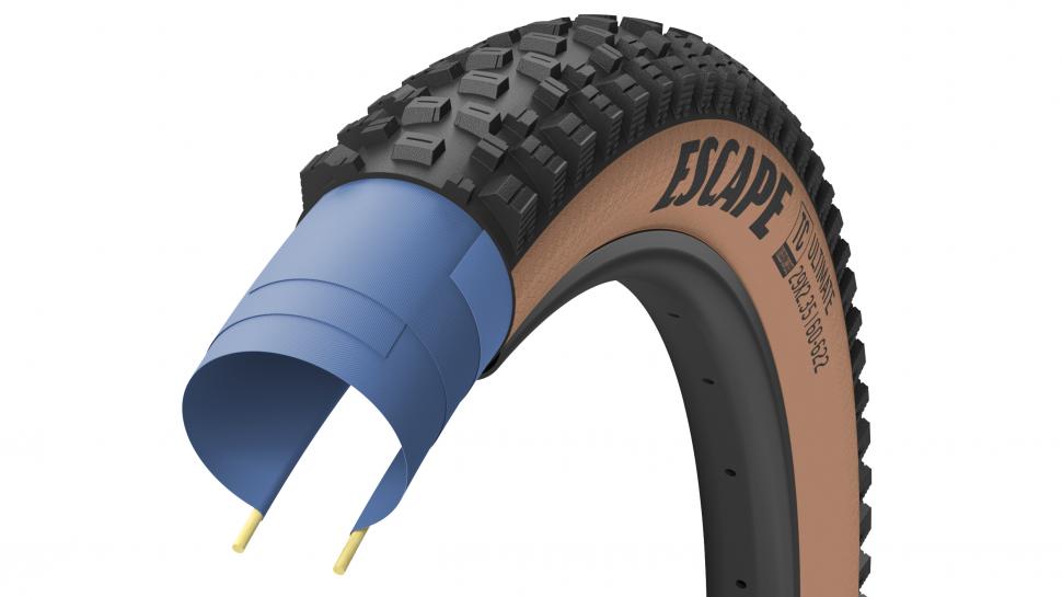 Покрышка 27.5x2.35 (60-584) GoodYear ESCAPE Ultimate Tubeless Complete, Blk/Tan