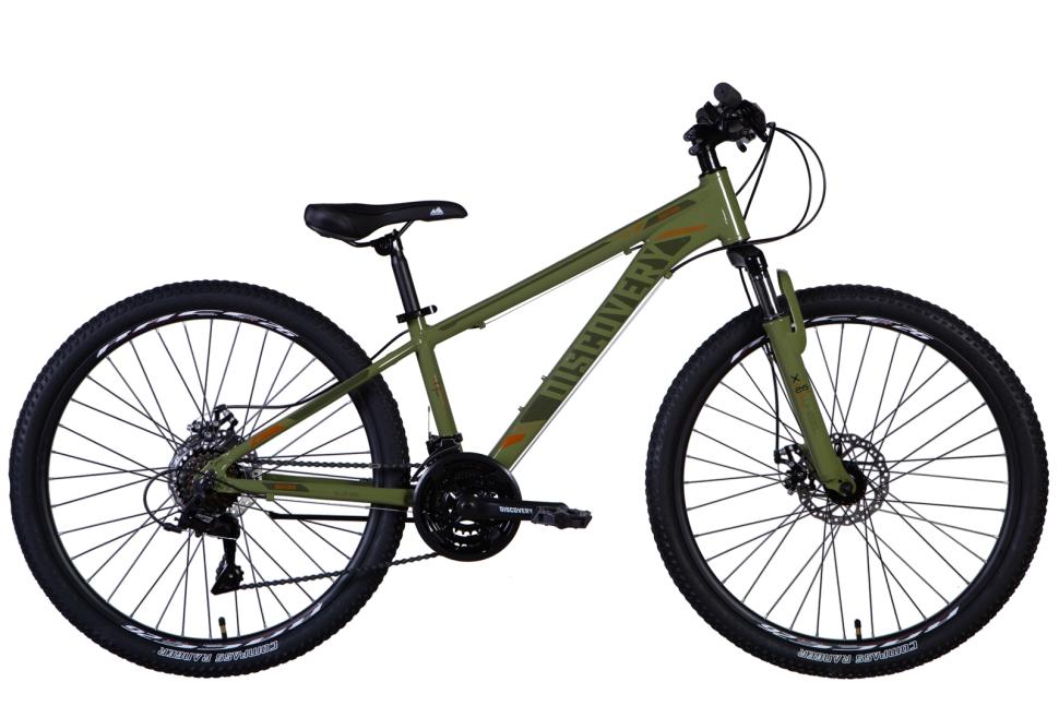 Велосипед 26" Discovery BASTION AM DD 2024 (хаки) 