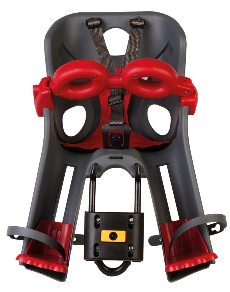 Сиденье пер. Bellelli Freccia B-fix до 15кг, темно-серое