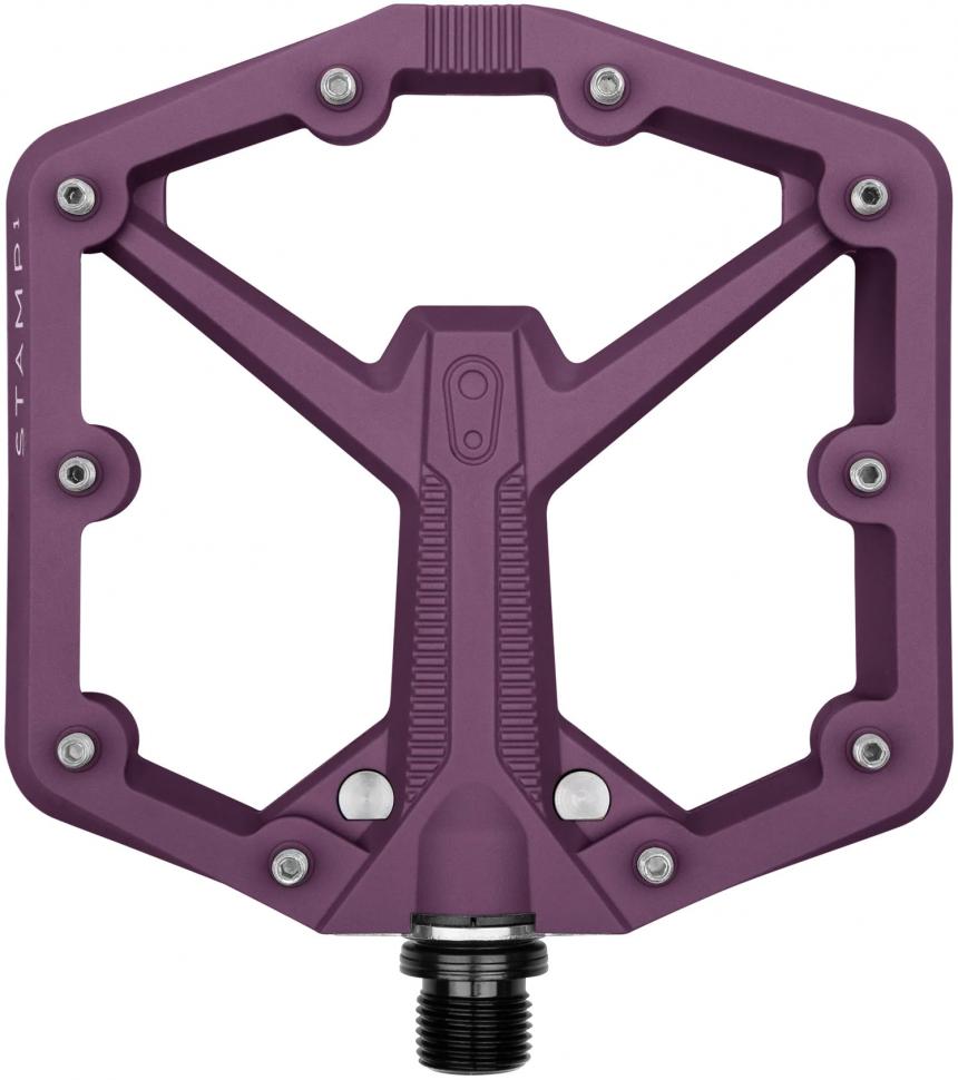 Педали Crankbrothers STAMP 1 (GEN. 2), размер S (37-43 eu), фиолетовые