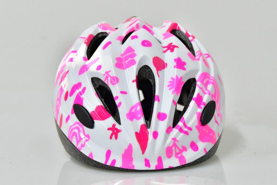 Шлем детский Green Cycle BLOOMY размер 48-52см бело-розовый Шлем детский Green Cycle BLOOMY размер 48-52см бело-розовый