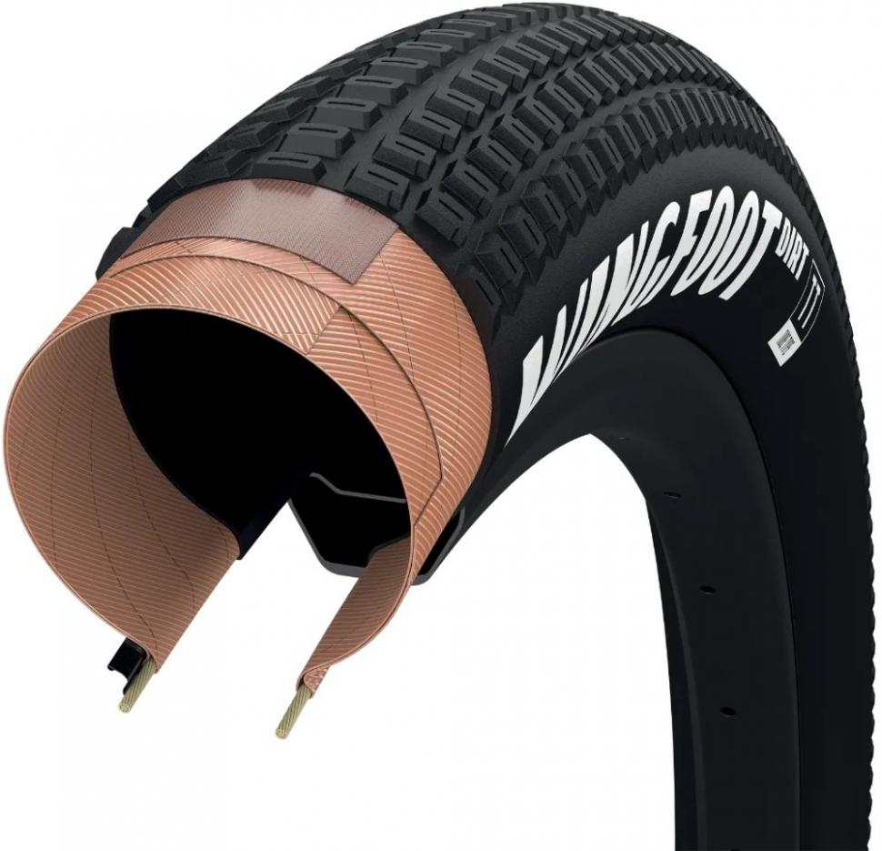 Покрышка 26x2.20 (55-559) GoodYear Wingfoot Dirt, Folding, Black,...