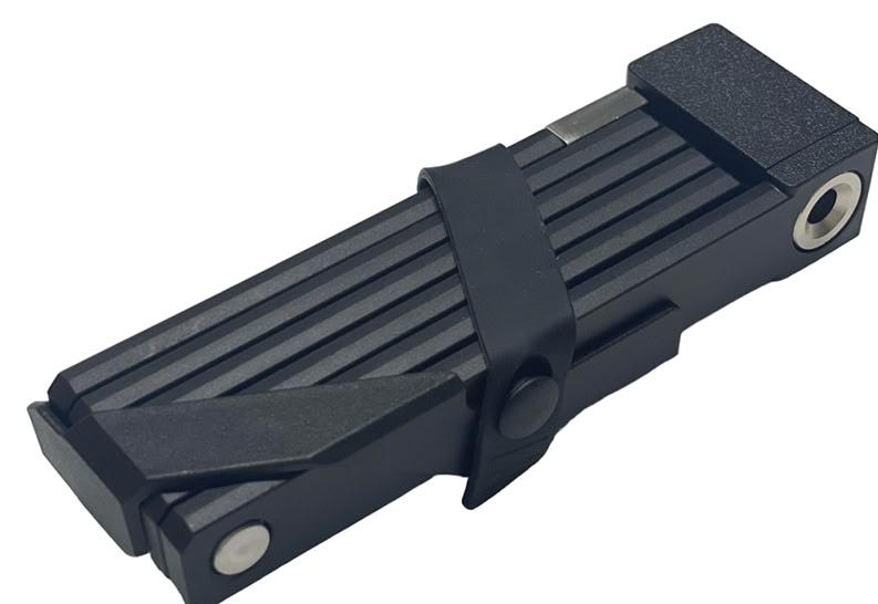 Замок Green Cycle GLK-557 складной из стальных пластин, секционный,...